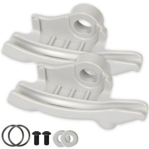 Low Profile Nylon Mount/Demount Kit for Coats Tire Changer Machine, Tire Changer Duck Head Kit, Replaces Part# TC184432 / 8184432  Grey (2-Pack) (3)