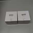 2 x 3/4 Inch Self Standing Rubber Cane Tips, Heavy Duty Non Slip Quad Base Walking Cane Tips, Durable 4 Prong Cane Tip Replacement, Rubber Tips for Canes and Walking Sticks, Cane Accessories for Seniors (Black)