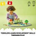 LEGO DUPLO Interactive Adventure Train 10427
Building Toys for Toddlers, Ages 2+, Train Set, Develops Fine Motor Skills, W/ Larger Bricks & Figures, 57 Pieces, Gift Idea