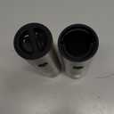 Salt and Pepper Grinder Set Electric,Rechargeable Salt and Pepper Shakers Stainless Steel with USB C Dual Charging Base,Upgraded Large Capacity,Adjustable Coarseness,LED Light,Ideal for Mom