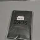 Soke Case for iPad 9th/8th/7th Generation 10.2-Inch (2021/2020/2019 Release), with Built-in Screen Protector and Kickstand, Rugged Full Body Protective Cover for Apple iPad 10.2 Inch - Black