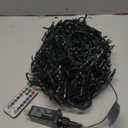 Ollny Christmas Lights 262FT 800LED, Plug-in Outside Tree Lights with Timer and 8 Modes, Remote Control Waterproof Dimmable Outdoor String Light for House Yard Patio Xmas Decorations(Warm White)