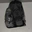 Zenoplige Mask Fins Snorkel Set, Snorkeling Gear for Adults, Panoramic View Snorkel Mask Anti-Fog, Adjustable Dive Flippers, Dry Top Snorkel and Travel Bag, Scuba Gear for Swimming Snorkeling Diving (Large-X-Large, Black)