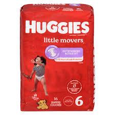 Huggies Size 7 Diapers, Little Movers Baby Diapers, Size 7 (41+ lbs), 80 Count (2 Packs of 40), Packaging May Vary