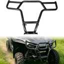 Front Combined Bumper Compatible with 2022-2025 Honda Talon 1000R 1000X 1000X-4 Accessories, Front Heavy Duty Steel Brush Guard Bumper Brushguard Protector
