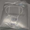 Booster Seat for Kitchen Chair, Toddler Booster Seat for Dining Table with Backrest & Safety Buckles, Non-Slip Portable Dining Seat, High Chair Alternative for Home & Travel (White Gray)