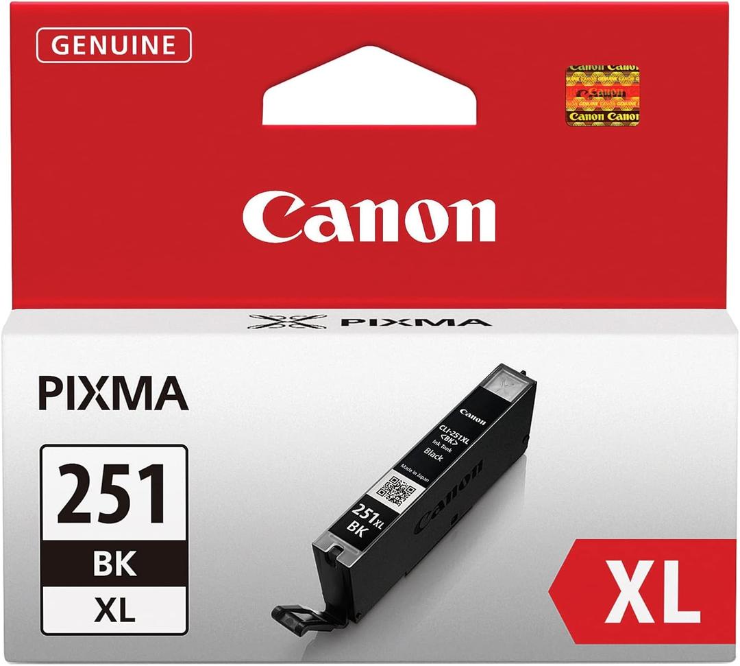 Canon CLI-251XL High-Yield Black Ink Tank (CLI-251BK XL)