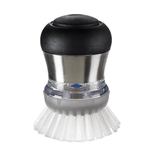 OXO Steel Soap Dispensing Palm Brush