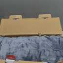 Homemate Heated Blanket Electric Throw - 50"x60" Heating Blanket Throw 1/2/4/6/8 Hours Auto-Off 10 Heat Level Over-Heat Protection Flannel Sherpa ETL Certification (01 - Light Grey)