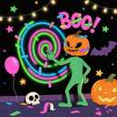 2 x Glow in The Dark Tape 6 Colors, Neon Fluorescent UV Black Light Activated Tape, Gaffer Cloth for Party Decor, Halloween, Night Club, Stage, Crafts - 0.6" Wide x 16.5' Long.