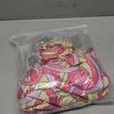 70s Disco Outfit Women, 7 PCS 70's Disco Dress Costume Hippie Clothes Accessories Jewelry Halloween M