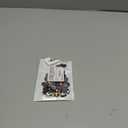 100pcs 14x10mm Oval Flat Back Rhinestones 3D, Acrylic AB Colour Face Gems for Crafting, DIY Gemstones Jewels Card Making Embelishments, Clothes, Shoes, Hats Accessories Crafts (Black AB)