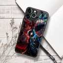 King of Curses vs Six Eyes Anime Case for iPhone 15 Pro Max, Glossy Cover