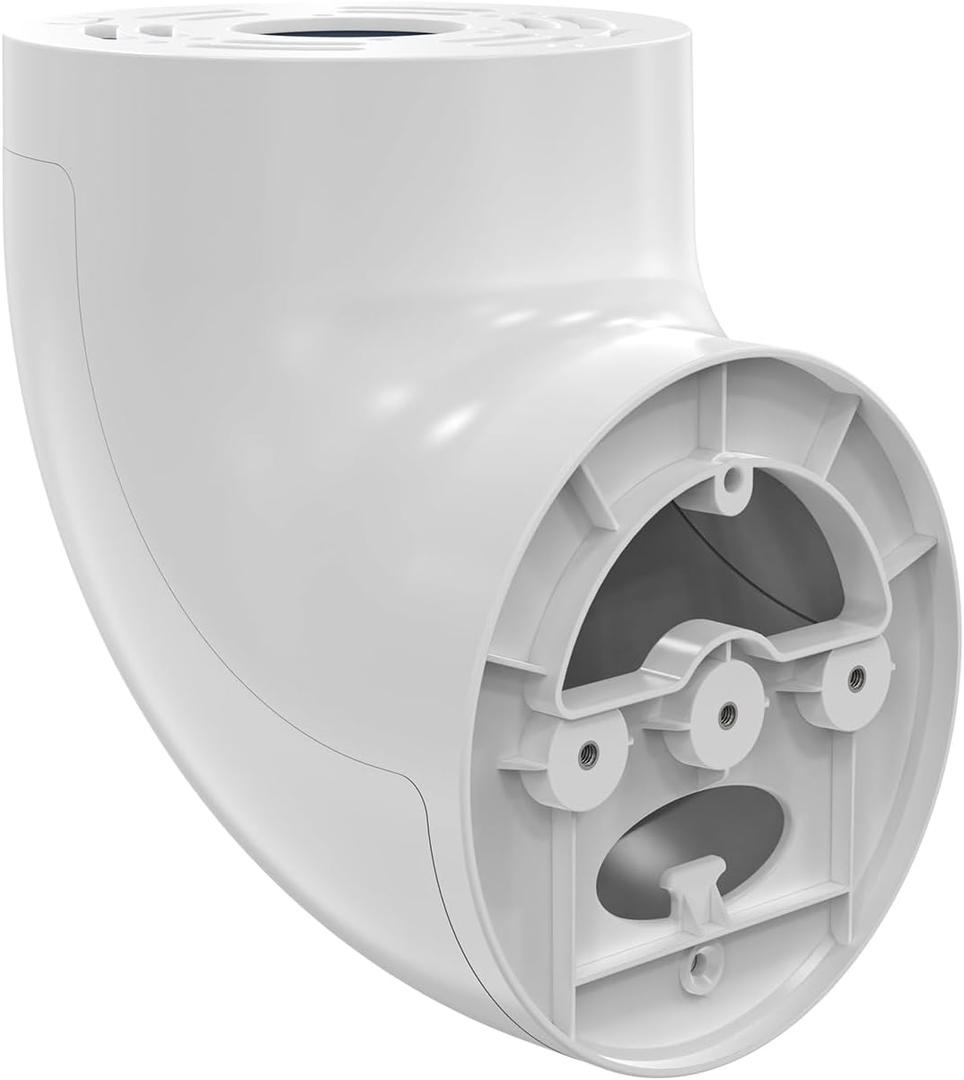 Holicfun Eave Mount for Ring Floodlight Cam Wired Plus/Pro, Ring Smart Lighting Floodlight Wired, Blink Wired Floodlight Camera, Wyze Floodlight Camera v2/Pro, and Roku Floodlight Camera - White