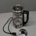 Percolator Coffee Pot Electric 10 Cup, Automatic Keep Warm, Stainless Steel Basket, Cool-Touch Handle