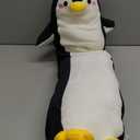 Sprinqdawin Long Penguin Plush Pillow, 33.5 Black Penguin Stuffed Animal, Cute Cartoon Sleeping Plushy, Soft Cuddly Hugging Plush Toys Kawaii Body Pillow, Sweet Kids Gifts at Birthday