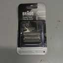 Braun Series 8 83M Electric Shaver Head Replacement Cassette, Silver 