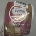 SeeGlee Pure White Pack of 2 Valances for Window 42 by 14 Inches Long for Short Window,Back Tab & Rod Pocket Room Darkening Living Room Valance Curtains