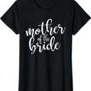 Mother of The Bride Matching Wedding Party TShirt L