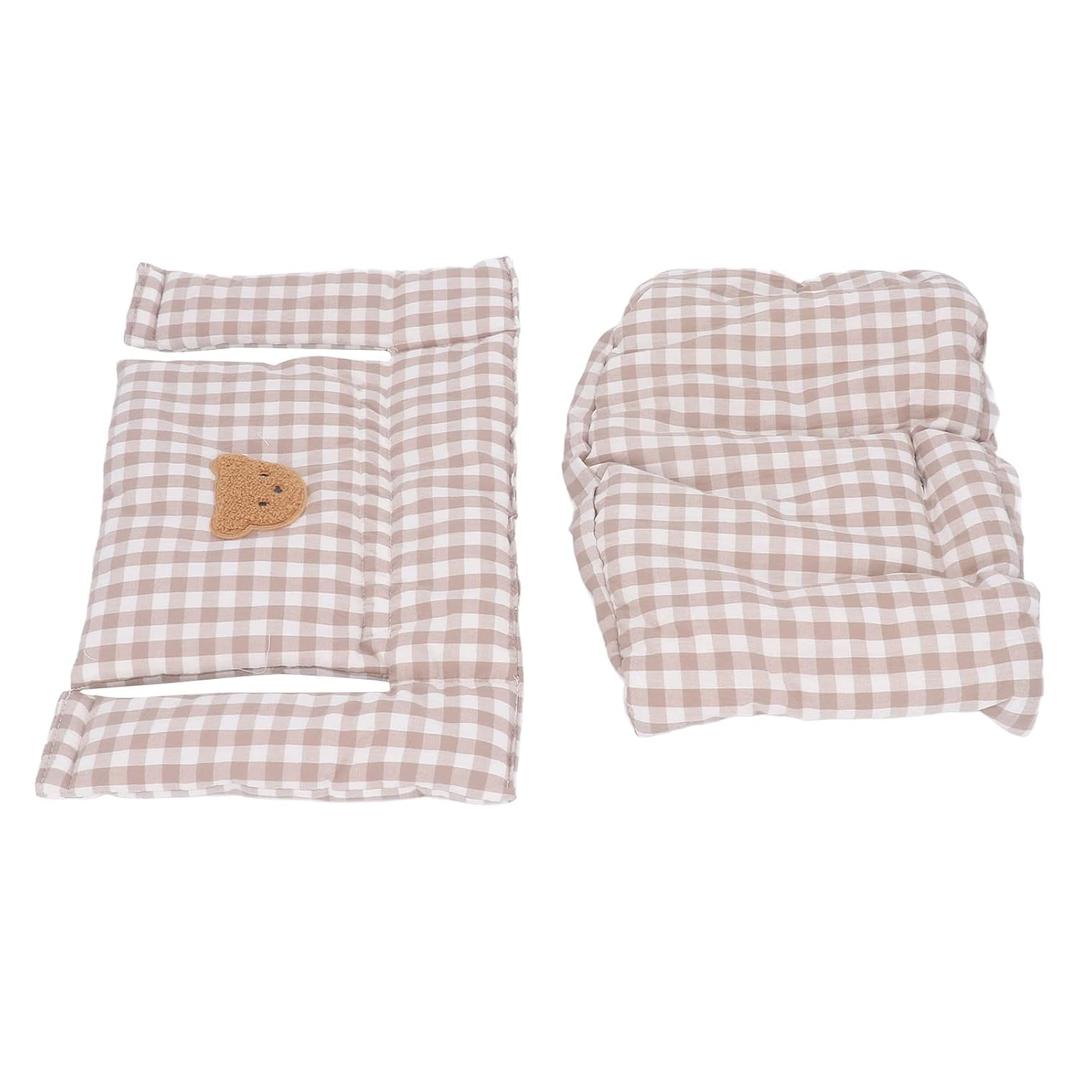 High Chair Cushion, Baby Dining Chair Cushion Cotton Versatile Portable Easy to Clean for Toddler Benches (Type 4)