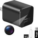 Spy Camera Hidden Camera - 1080P Small Camera with Motion Detection - Nanny Cam for Home Indoor Security - 64GB Micro SD Card Included-No WiFi