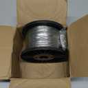 1/16 Wire Rope, 800FT Stainless Steel Cable with 250Pcs Crimping Sleeves, 304 Aircraft Cable - 7x7 Strand Core & 368 lbs Breaking Strength, Perfect for Outdoor,Yard,Garden or Crafts