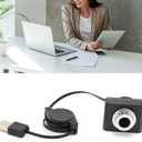 Webcam 480P Camera Automatic White Balance USB2.0 Computer PC Camera Portable Multifunctional Digital Webcam for Recording, Calling, Conferencing, Gaming