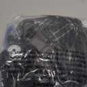 Waterproof Dog Boots for Small/Medium Dogs -Dog Paw Protectors Dog Suspender Boots Anti-Slip Pet Shoes for Outdoor Walking, Reflective Stay-On,Dirt-Proof Comfortable Booties (Black, Large)