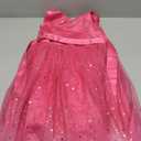 Flower Girls Tulle Dress Bridesmaid Sparkle Wedding Pageant Dresses Princess Birthday Party, Size 140