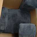 Seniny Reading Pillow for Bed Adult - 22" Back Support Pillow for Sitting Up Rest, Husband Bed Chair and Backrest Pillow with Arms, Lounge Sit Up Pillows for Dorm, Corner, Couch, Study, Watching TV (Medium(5'3"-5'11"))