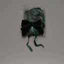 GALPADA 6pcs Velvet Hair Bow Clips for Women Green Duckbill Snap Hairpins Featuring Firm Grip Soft Fabric Ribbon Bows for Daily Wear Parties and Outdoor Events