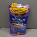 Always Discreet Adult Diapers for Women, Incontinence Underwear, Postpartum Essentials, Disposable Briefs, Max Absorbency, Bladder Leak Protection, Large, 28ct