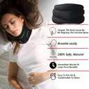 Vitavix Neck Support Pillow for Ergonomic Snoring Relief, Adjustable Cervical Alignment, Breathable Comfort for Home/Travel/Office Use