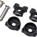 Bicycle Seatpost Clamp, Pole Clamp Bike Parts Stainless Steel Bicycle Accessory, Lightweight, Sturdy, Safe Grip (7 * 9mm/0.28 * 0.35in)