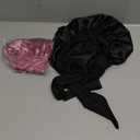2 PCS Kids Bonnets for Girls, Silk Bonnet for Kids, Satin Bonnet for Sleeping, Baby Toddler Tie Bonnet Sleep Cap