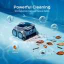 WYBOT B1 Robotic Pool Cleaner, Floor and Wall Cleaning, Cordless Vacuum for Inground & Above Ground, Smart Navigation, Self-Parking, Grey Green