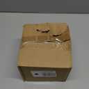 Marbrasse Desk Organizer, 360-Degree Rotating Pen Holder, 5-Compartment Pencil Organizer, Art Supply Storage Box Caddy for Office and Home (Ivory)