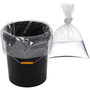 5 Gallon Bucket Liner Bags 30 Pack 4Mil 20 x 24 Inch Turkey Brine Bag Food Grade Heavy Duty Leak Proof Ice Bucket Liner for Marinating and Brining Bags Meat Food Storage