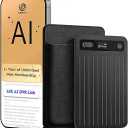 UMEVO Note Plus AI Voice Recorder : Unlimited Transcribe & Summarize, AI Note Taking Device 64GB with Case, App Control, 140 Languages for Calls, Lectures, Meetings, Interviews(Black)