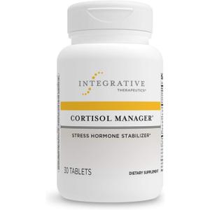 Integrative Therapeutics - Cortisol Manager - Supplement with Ashwagandha and L-Theanine - Supports Relaxation & Calm* - 30 Tablets (30 Count (Pack of 1)), 11/30/27