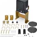 CO-Z APP Smart Automatic Sliding Gate Opener, 280W Electric Gate Opener for Doors up to 1400lb 40ft, Driveway Home Garden Gate Opening System, Gate Complete Kit with Remote Control & IR Sensor