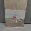 maxmill Weaved Texture Rectangle Tablecloth Water Resistant Wrinkle Free Spill-Proof, Soft Table Cloth for Dining Room Decoration, Banquet Parties Event Holiday Dinner, 60 x 84 Inch Natural