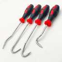 JOYFUL&HOPEFUL Hose Removal Tools,10" Radiator Hose Pick,8" Auto Hose Removal Tool,Hose Puller Tool for Radiator Hoses,4pcs