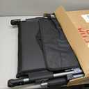 GREEN PARTY Stadium Seat for Bleachers Portable Outdoor Floor Folding Stadium Chair with Armrest, Back Support, Cup Holder, Mesh Bag and Hide Hooks (Black Grey)