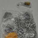 PATIKIL 6 x M5 Turnbuckle Tension with Eye & Hook, 12 x M3 Wire Rope Cable Clips, 12 x M3 Thimble, 24 x Crimping Sleeves, 1/8 Inch Stainless Steel Kit for Garden Outdoor