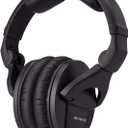 Sennheiser HD 280 PRO Closed-Back Over-Ear DJ & Monitoring Headphones | Collapsible Design & Swivelling Ear Cups | 3M Coiled Cable & 1/4" Jack Adaptor Included (506845)