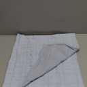 MIULEE Decorative Linen Check Throw Pillow Covers Neutral Farmhouse Vintage Pillow Covers 18x18 Set of 2 Boho Modern Home Decor for Sofa Couch Bedroom Cushion Coastal Blue