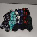 Rbenxia 6 Piece Buffalo Plaid Dog Sweater Set Soft Fleece Vest & Pullover Jacket with Leash Ring for Puppy, Cat Small Dog Pets Warm Winter Outfits (Red, Green, Blue, Black, Bright Blue, Gray, Small)