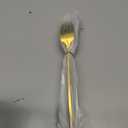 Evanda Gold Silverware Set 60 Piece Service for 20, Titanium Gold Plated Stainless Steel Flatware Set, Knives Forks Spoons Cutlery Set for Wedding, Parties, Birthday, Restauroom, Dishwasher Safe