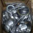 4 Sets 3500lb Trailer Bearing Kit L68149 L44649 Trailer Axle Kit,Boat Trailer Bearing Kit 171255TB Seal Fits for 1-3/8'' to 1-1/16'' Trailer Wheel Bearings 1.98" Dust Caps and Rubber Plugs Cotter Pins